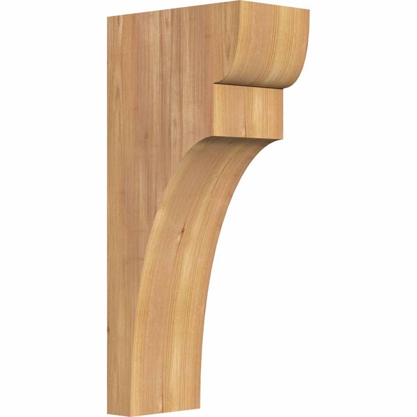 Ekena Millwork Yorktown Smooth Corbel, Western Red Cedar, 5 1/2"W x 10"D x 22"H COR06X10X22YOR00SWR - main